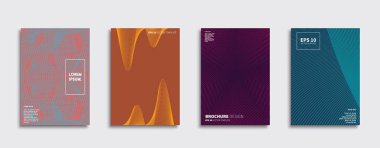 Vektör kapak tasarımları. Gelecekteki Poster şablonu. Smartphone modern arka plan ayarlamak.