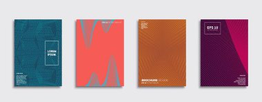 Vektör kapak tasarımları. Gelecekteki Poster şablonu. Smartphone modern arka plan ayarlamak.