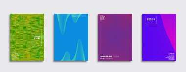 Vektör kapak tasarımları. Gelecekteki Poster şablonu. Smartphone modern arka plan ayarlamak.