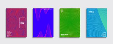 Vektör kapak tasarımları. Gelecekteki Poster şablonu. Smartphone modern arka plan ayarlamak.