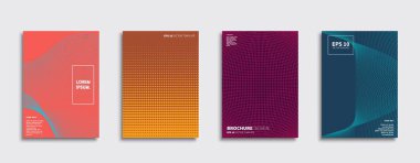 Vektör kapak tasarımları. Gelecekteki Poster şablonu. Smartphone modern arka plan ayarlamak.