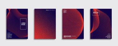 Vektör kapak tasarımları. Gelecekteki Poster şablonu. Smartphone modern arka plan ayarlamak.