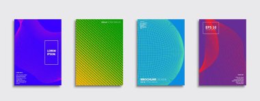 Vektör kapak tasarımları. Gelecekteki Poster şablonu. Smartphone modern arka plan ayarlamak.