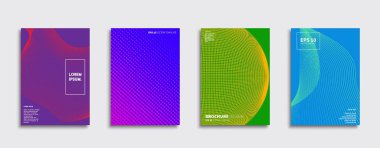 Vektör kapak tasarımları. Gelecekteki Poster şablonu. Smartphone modern arka plan ayarlamak.