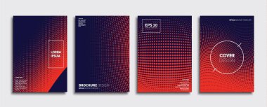 Vektör kapak tasarımları. Gelecekteki Poster şablonu. Smartphone modern arka plan ayarlamak.