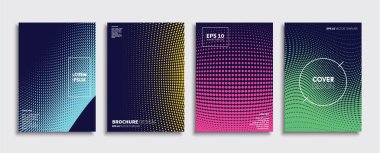 Vektör kapak tasarımları. Gelecekteki Poster şablonu. Smartphone modern arka plan ayarlamak.