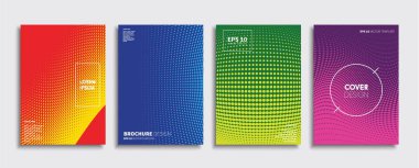 Vektör kapak tasarımları. Gelecekteki Poster şablonu. Smartphone modern arka plan ayarlamak.