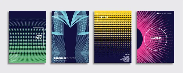 Vektör kapak tasarımları. Gelecekteki Poster şablonu. Smartphone modern arka plan ayarlamak.