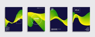 Vektör kapak tasarımları. Gelecekteki Poster şablonu. Smartphone modern arka plan ayarlamak.