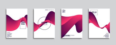 Vektör kapak tasarımları. Gelecekteki Poster şablonu. Smartphone modern arka plan ayarlamak.