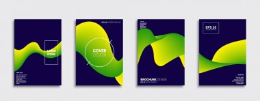 Vektör kapak tasarımları. Gelecekteki Poster şablonu. Smartphone modern arka plan ayarlamak.