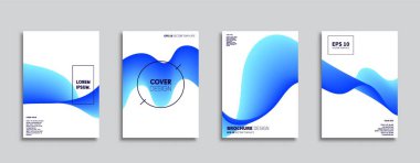 Vektör kapak tasarımları. Gelecekteki Poster şablonu. Smartphone modern arka plan ayarlamak.