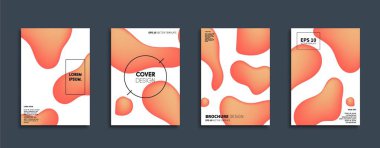 Vektör kapak tasarımları. Gelecekteki Poster şablonu. Smartphone modern arka plan ayarlamak.