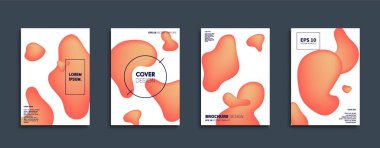 Vektör kapak tasarımları. Gelecekteki Poster şablonu. Smartphone modern arka plan ayarlamak.