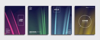 Vektör kapak tasarımları. Gelecekteki Poster şablonu. Smartphone modern arka plan ayarlamak.