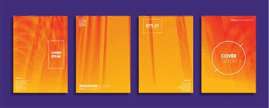 Vektör kapak tasarımları. Gelecekteki Poster şablonu. Smartphone modern arka plan ayarlamak.