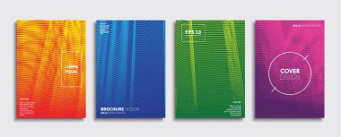 Vektör kapak tasarımları. Gelecekteki Poster şablonu. Smartphone modern arka plan ayarlamak.