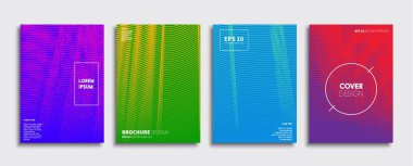 Vektör kapak tasarımları. Gelecekteki Poster şablonu. Smartphone modern arka plan ayarlamak.