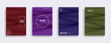 Vektör kapak tasarımları. Gelecekteki Poster şablonu. Smartphone modern arka plan ayarlamak.