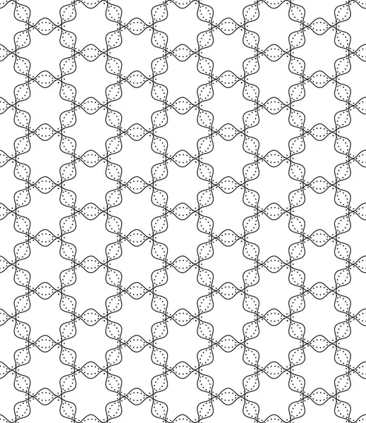 Seamless Vector Pattern Packing Design Repeating Motif Texture Background — Stock Vector