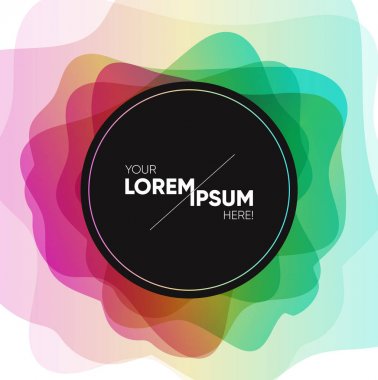 Renkli ve canlı vektör arka plan. Çok çarpıcı. Motivasyonel teklif hazırlaması için idealdir.