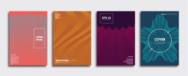 Vektör kapak tasarımları. Gelecekteki Poster şablonu. Smartphone modern arka plan ayarlamak.