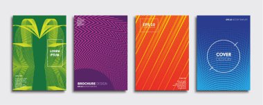 Vektör kapak tasarımları. Gelecekteki Poster şablonu. Smartphone modern arka plan ayarlamak.