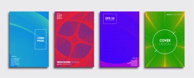 Vektör kapak tasarımları. Gelecekteki Poster şablonu. Smartphone modern arka plan ayarlamak.