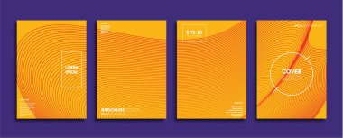 Vektör kapak tasarımları. Gelecekteki Poster şablonu. Smartphone modern arka plan ayarlamak.