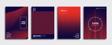 Vektör kapak tasarımları. Gelecekteki Poster şablonu. Smartphone modern arka plan ayarlamak.