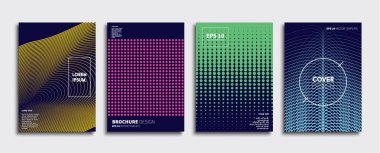 Vektör kapak tasarımları. Gelecekteki Poster şablonu. Smartphone modern arka plan ayarlamak.