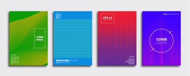 Vektör kapak tasarımları. Gelecekteki Poster şablonu. Smartphone modern arka plan ayarlamak.