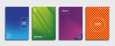 Vektör kapak tasarımları. Gelecekteki Poster şablonu. Smartphone modern arka plan ayarlamak.