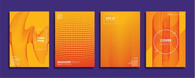 Vektör kapak tasarımları. Gelecekteki Poster şablonu. Smartphone modern arka plan ayarlamak.