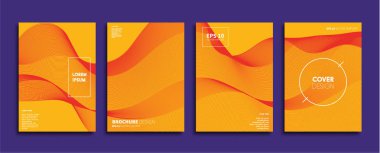 Vektör kapak tasarımları. Gelecekteki Poster şablonu. Smartphone modern arka plan ayarlamak.