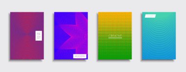 Vektör kapak tasarımları. Gelecekteki Poster şablonu. Smartphone modern arka plan ayarlamak.