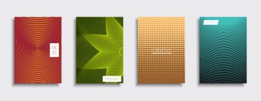 Vektör kapak tasarımları. Gelecekteki Poster şablonu. Smartphone modern arka plan ayarlamak.