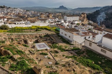 Cityscape Antequera, İspanya. 