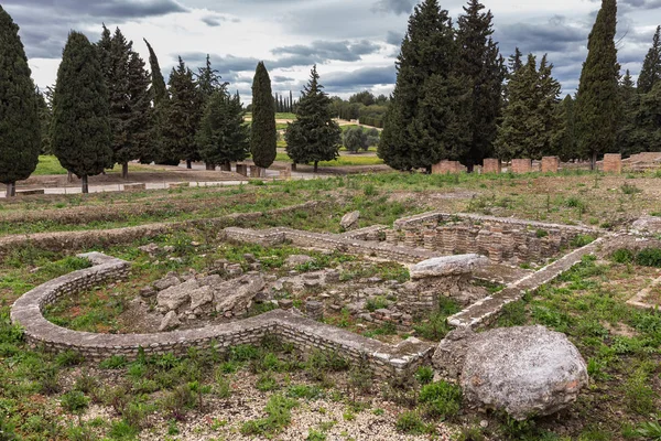 Italica Spagnolo Italica Nord Dell Odierna Santiponce Nord Ovest Siviglia — Foto Stock