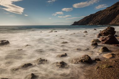 Corralete beach in Cabo de Gata clipart