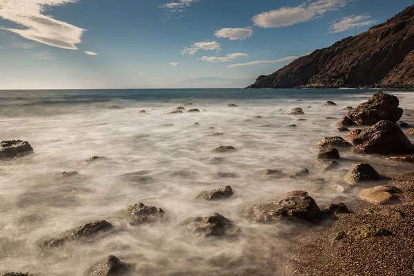 Praia de Corralete em Cabo de Gata — Fotografia de Stock