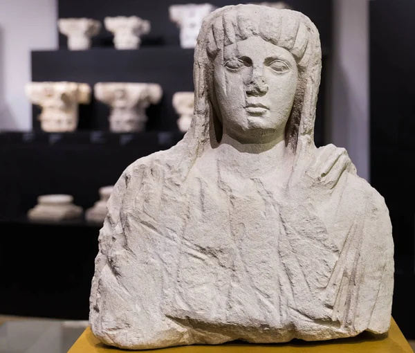 Ibero-römische verschleierte Dame — Stockfoto
