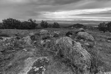 Extremadura içinde Cabezabellosa. İspanya.
