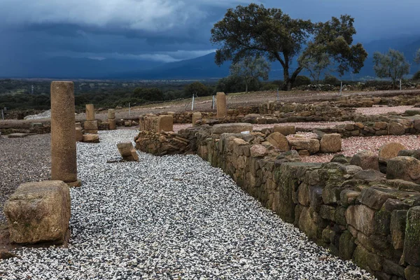 Ruinas romanas de Caparra — Foto de Stock