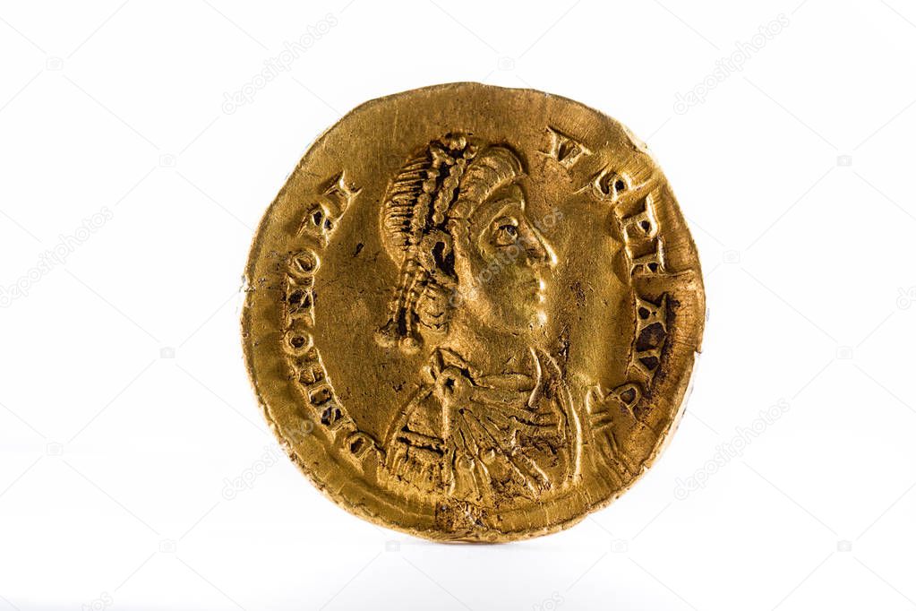 Ancient Roman gold coin