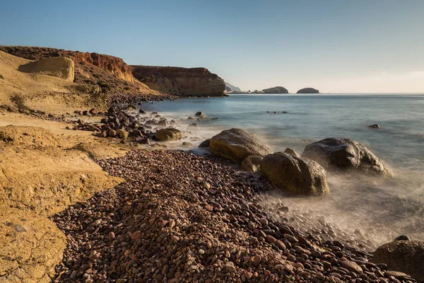 Paisaje en la costa de Escullos . — Foto de Stock