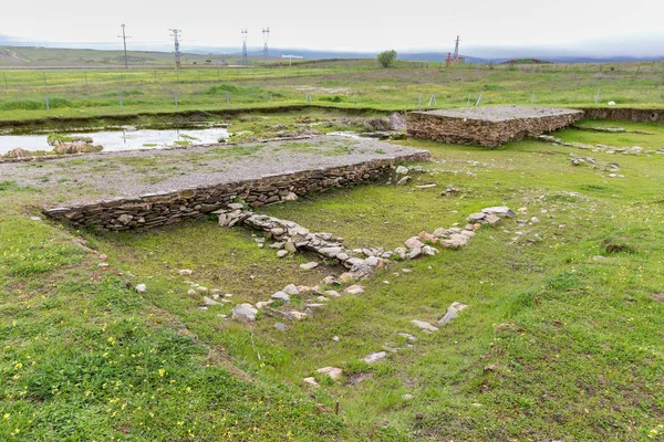 Castra Caecilia. Porta Quintana Dextra. — Stock fotografie