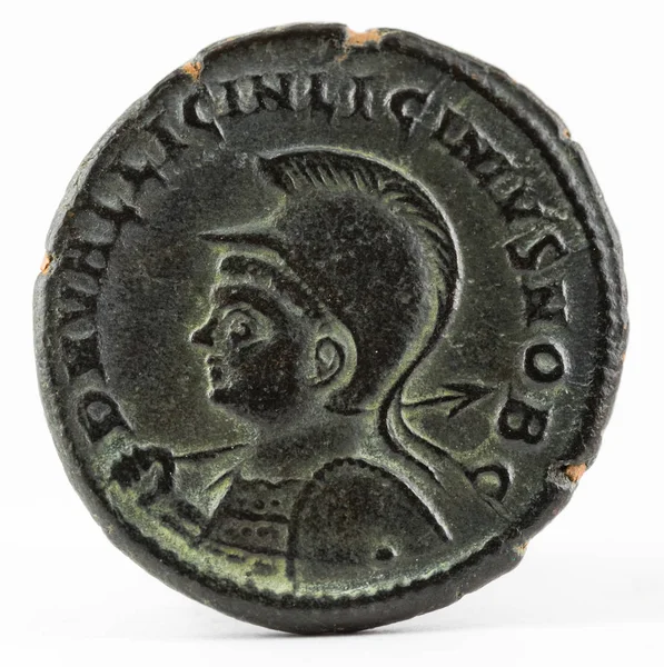 Oude munt van Licinius Ii voorzijde — Stockfoto