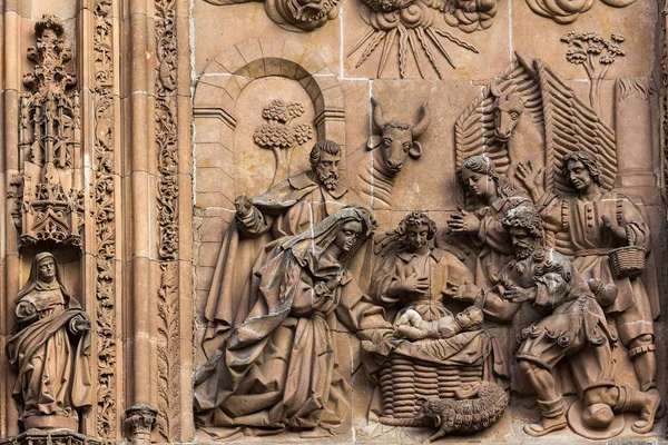 Heilige geboorte in Salamanca — Stockfoto