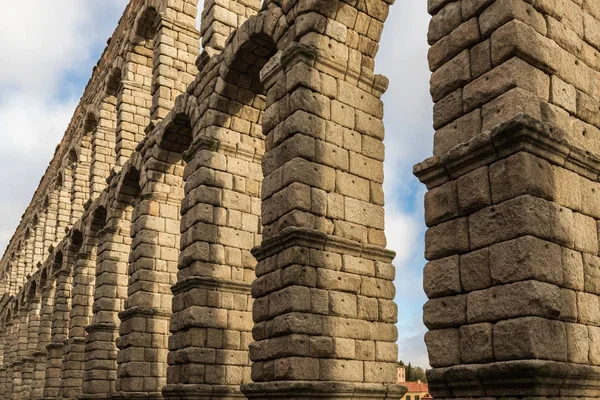 Acueducto Romano de Segovia — Foto de Stock
